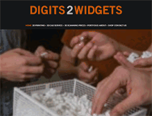 Tablet Screenshot of digits2widgets.com